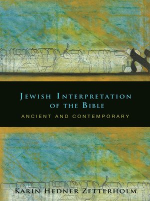 cover image of Jewish Interpretation of the Bible